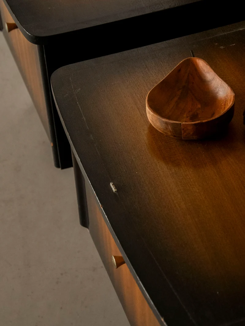Maïa, la paire de tables de chevet mid-century N°1581