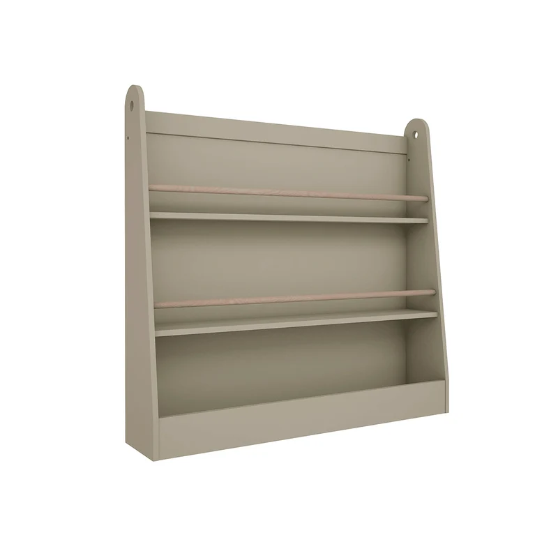 Bibliothèque Wood Luck Bookworm Olive
