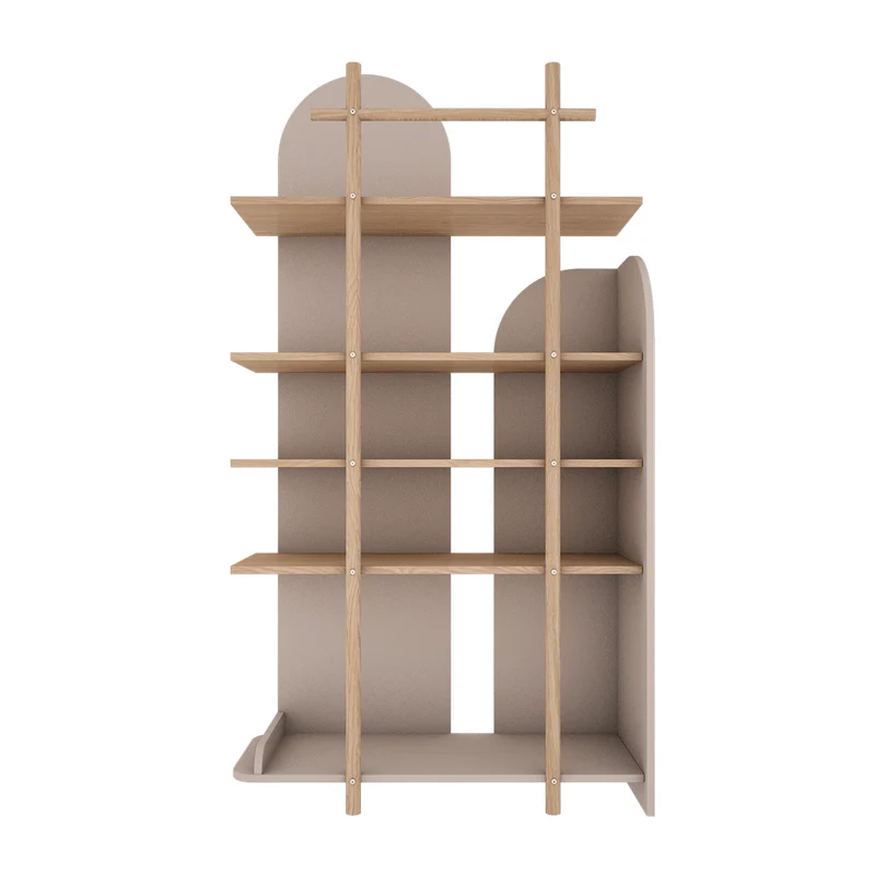 Bibliothèque 87 cm Wood Luck Bloom Cachemire et Bois