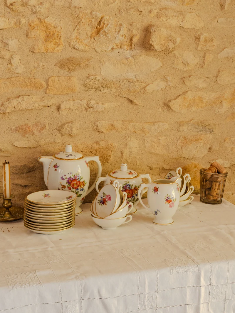 Nestor, le service de vaisselle en porcelaine N°763