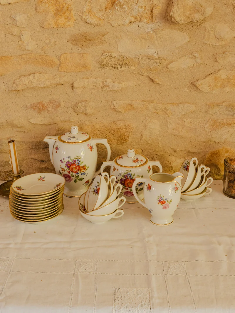 Nestor, le service de vaisselle en porcelaine N°763