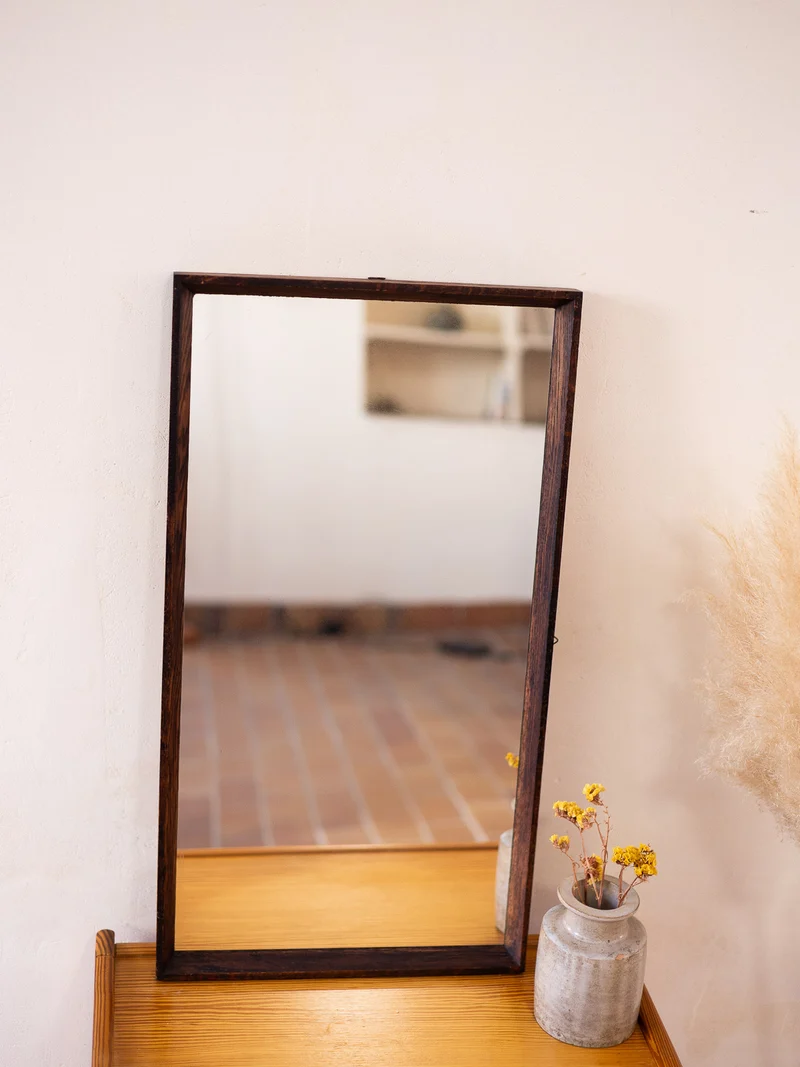 Igor, le miroir épuré en bois N°1155