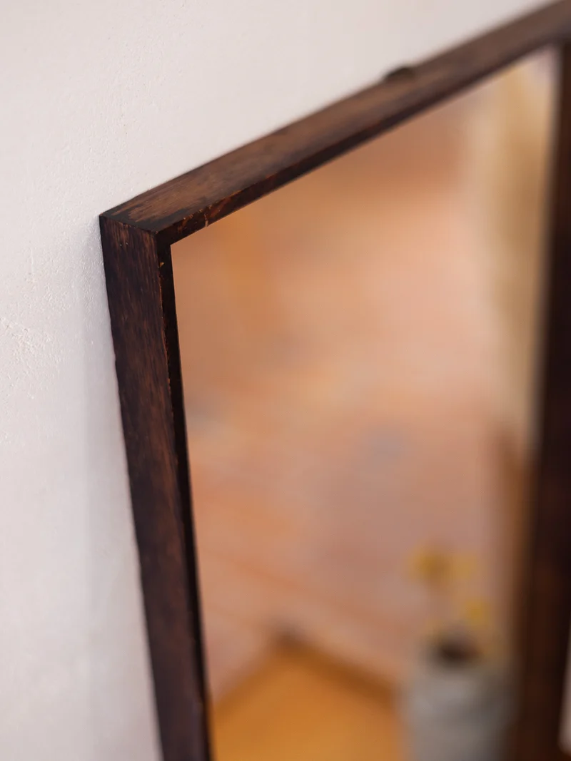 Igor, le miroir épuré en bois N°1155