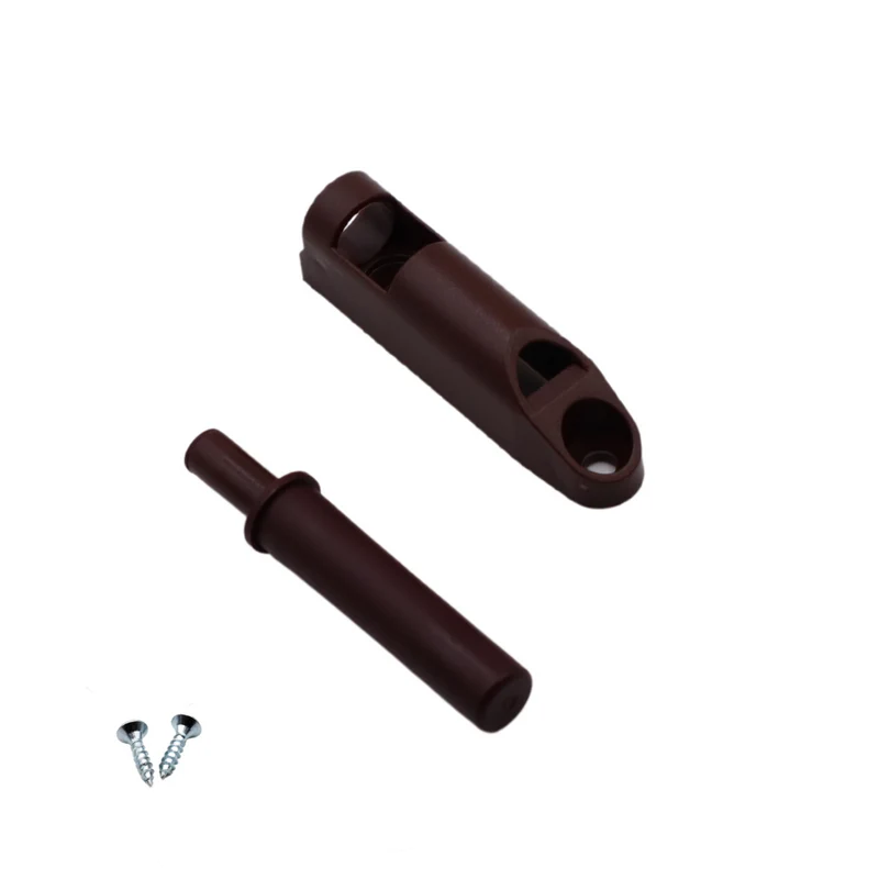 Amortisseur de porte de cuisine fermeture silencieuse - Marron (10 pièces)