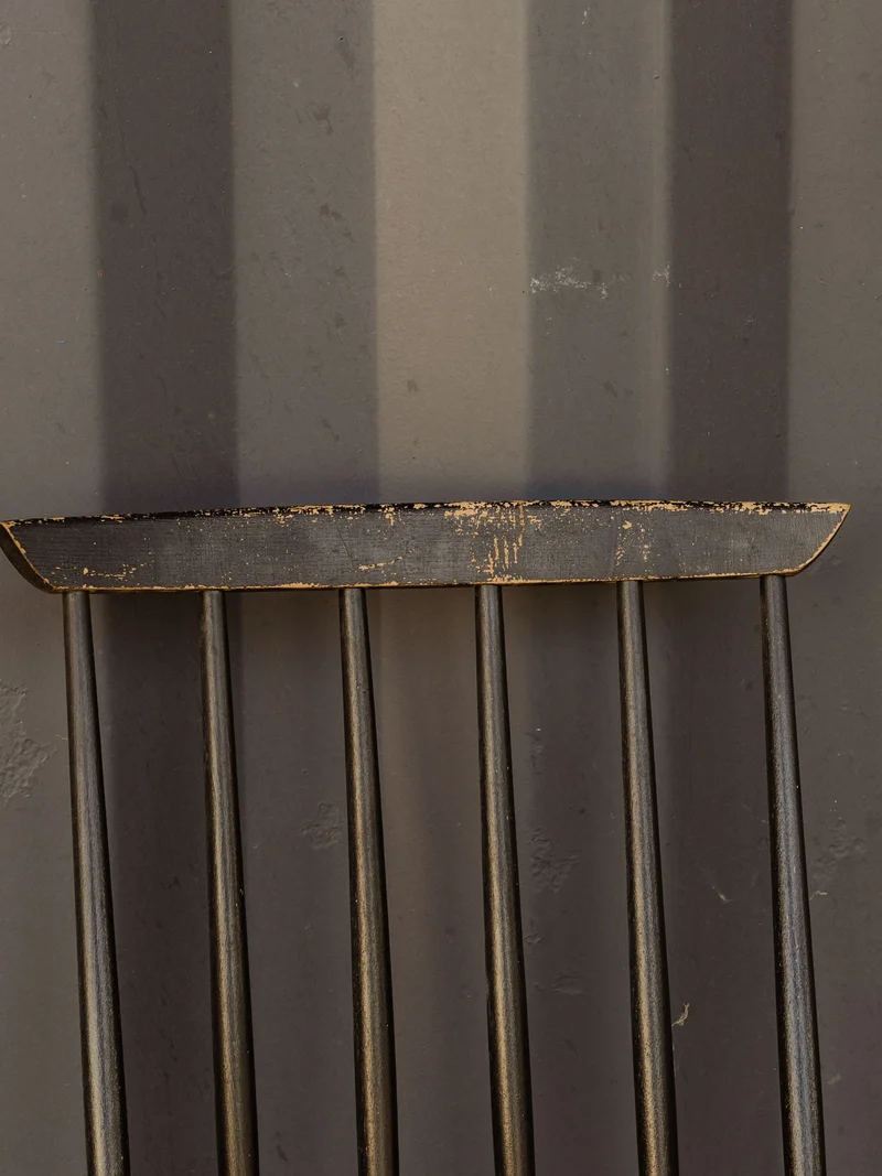 Alma, le lot de 6 chaises en bois noir N°1873