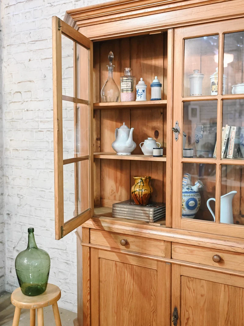 Maximilien, le vaisselier style campagne en bois N°398