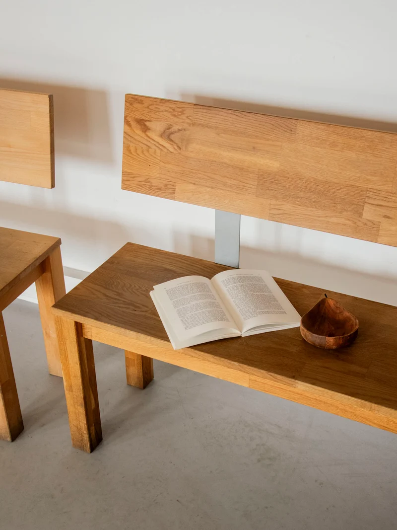 Victor, le banc en bois massif N°32