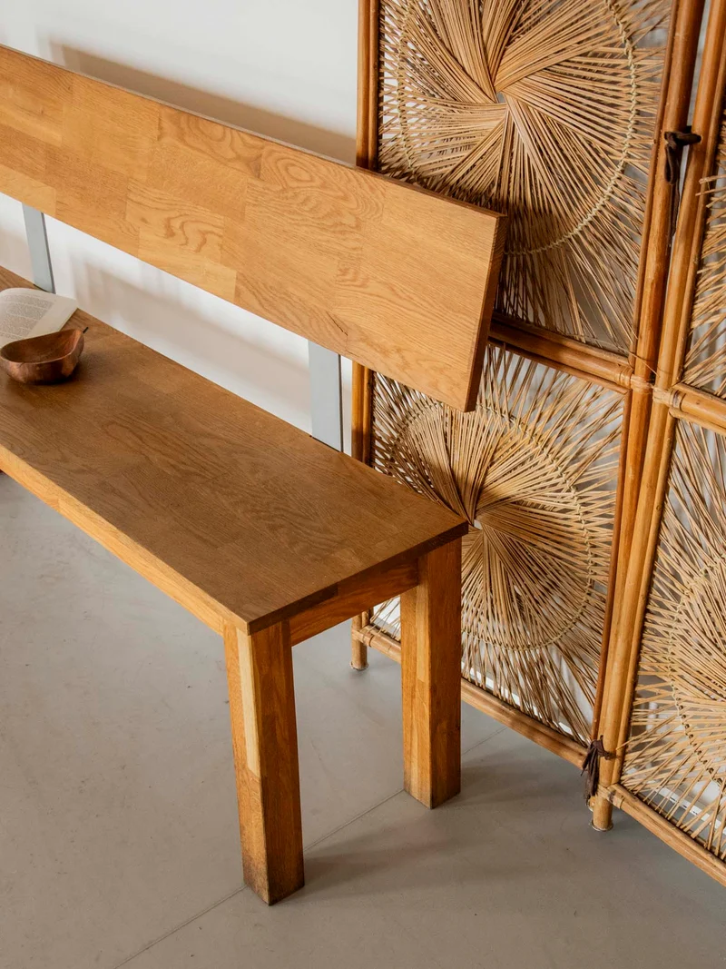 Victor, le banc en bois massif N°32