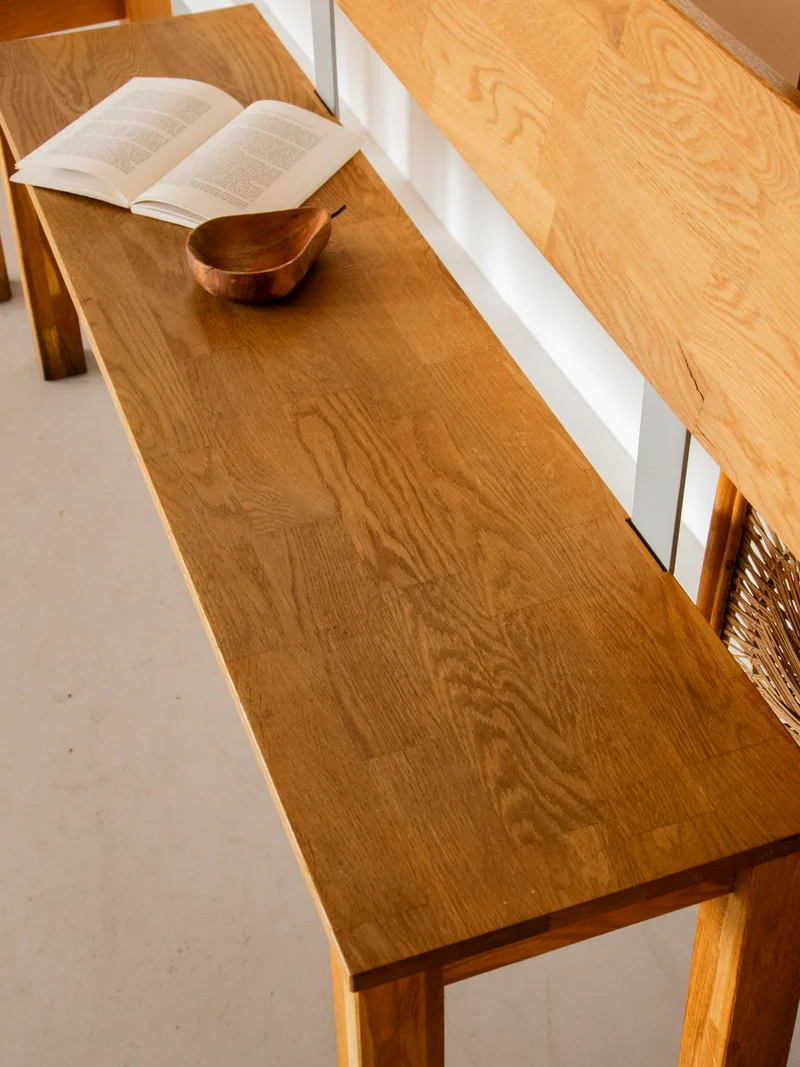Victor, le banc en bois massif N°32
