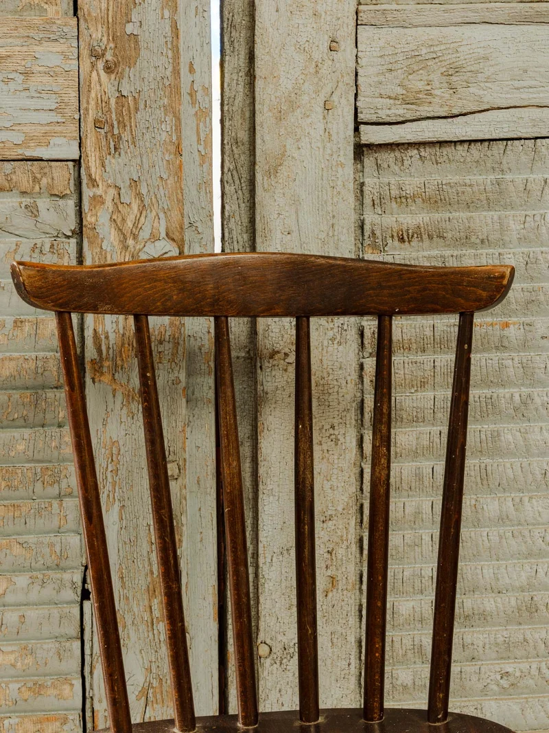 Claude, le lot de 3 chaises en bois N°1566