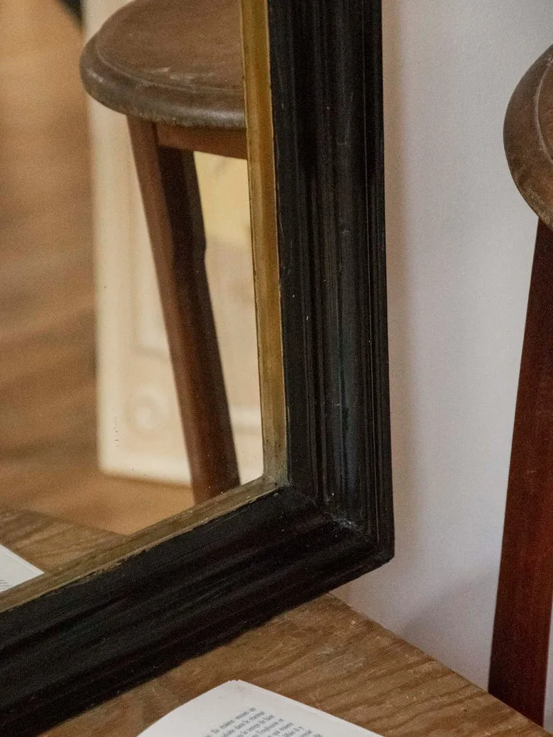 Georges, le miroir ancien au cadre noir N°1423
