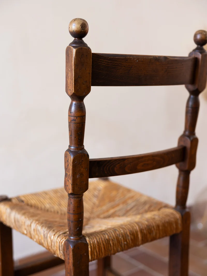 Claude, le lot de 6 chaises style campagne N°1580