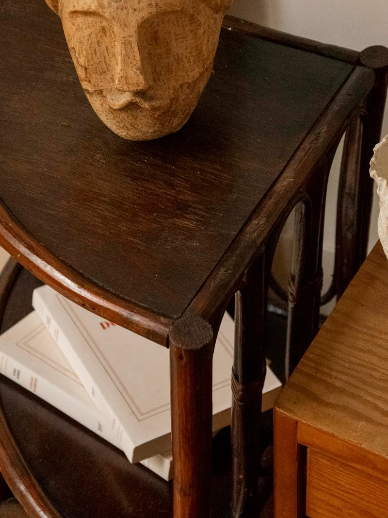 Francine, la table en bambou et rotin N°1526