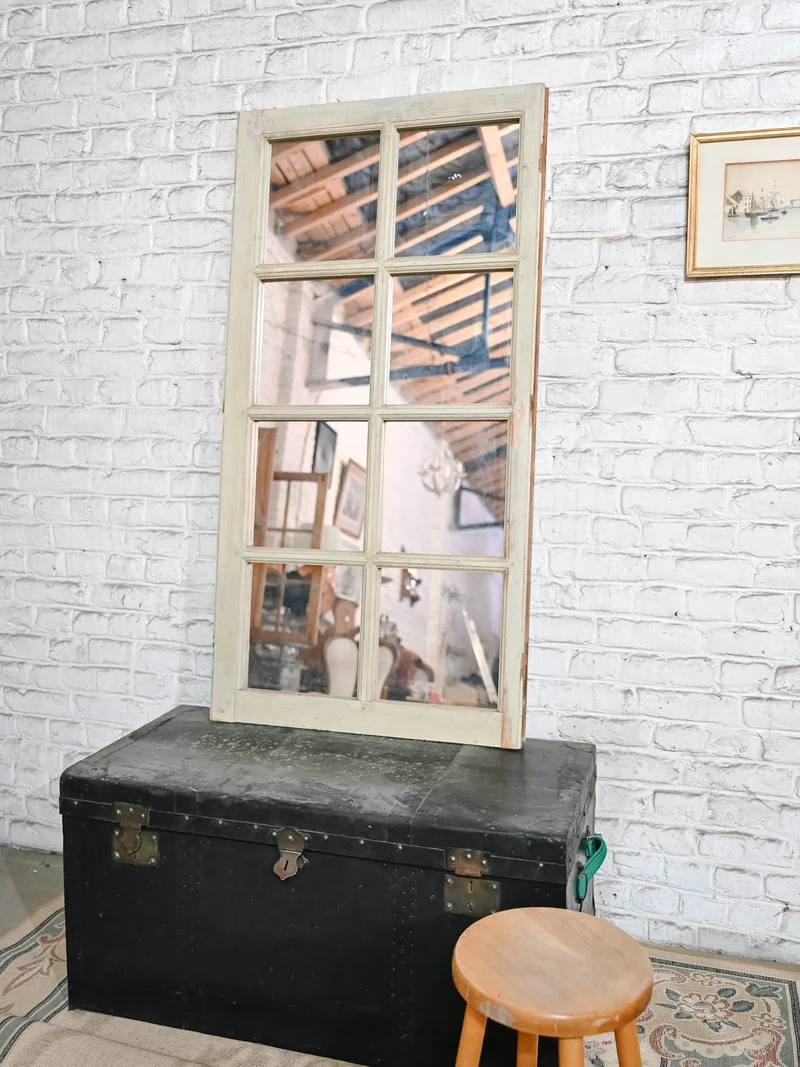 Georges, le grand miroir patiné N°1414
