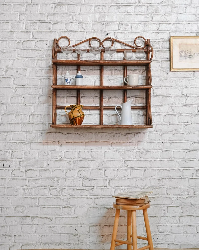 Isabelle, l'étagère bohème en rotin N°338