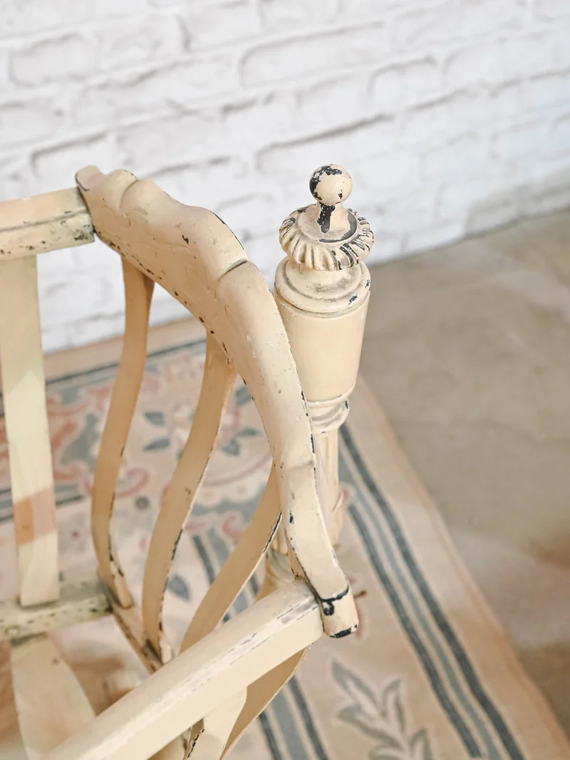 Joseph, le berceau patiné en bois N°25