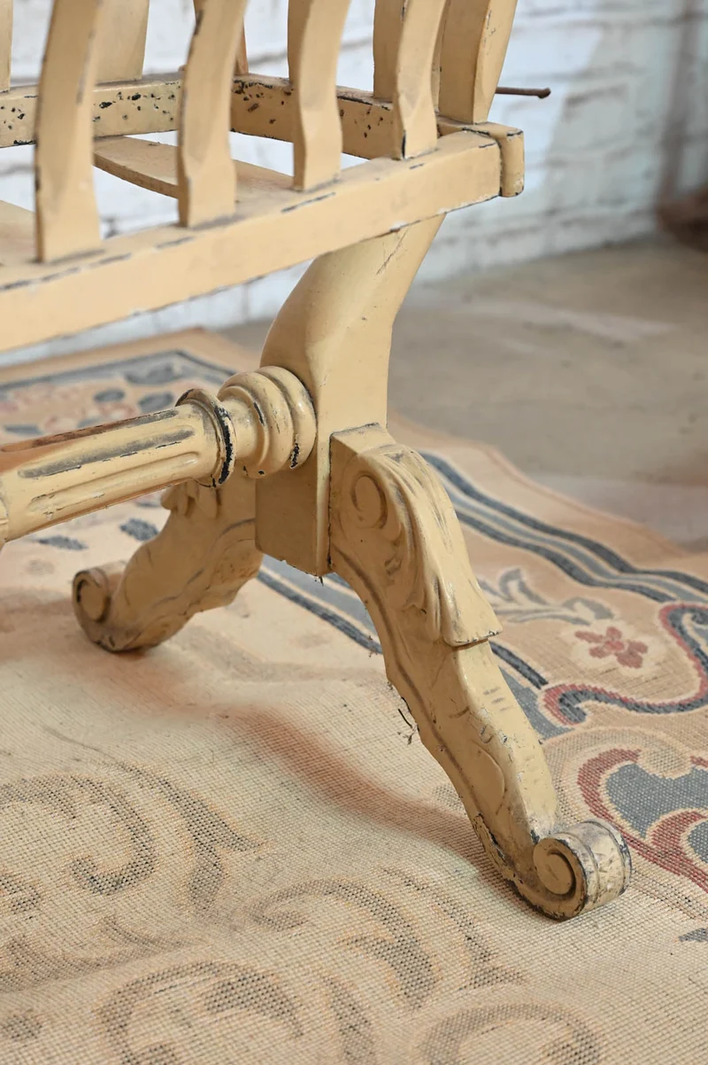 Joseph, le berceau patiné en bois N°25