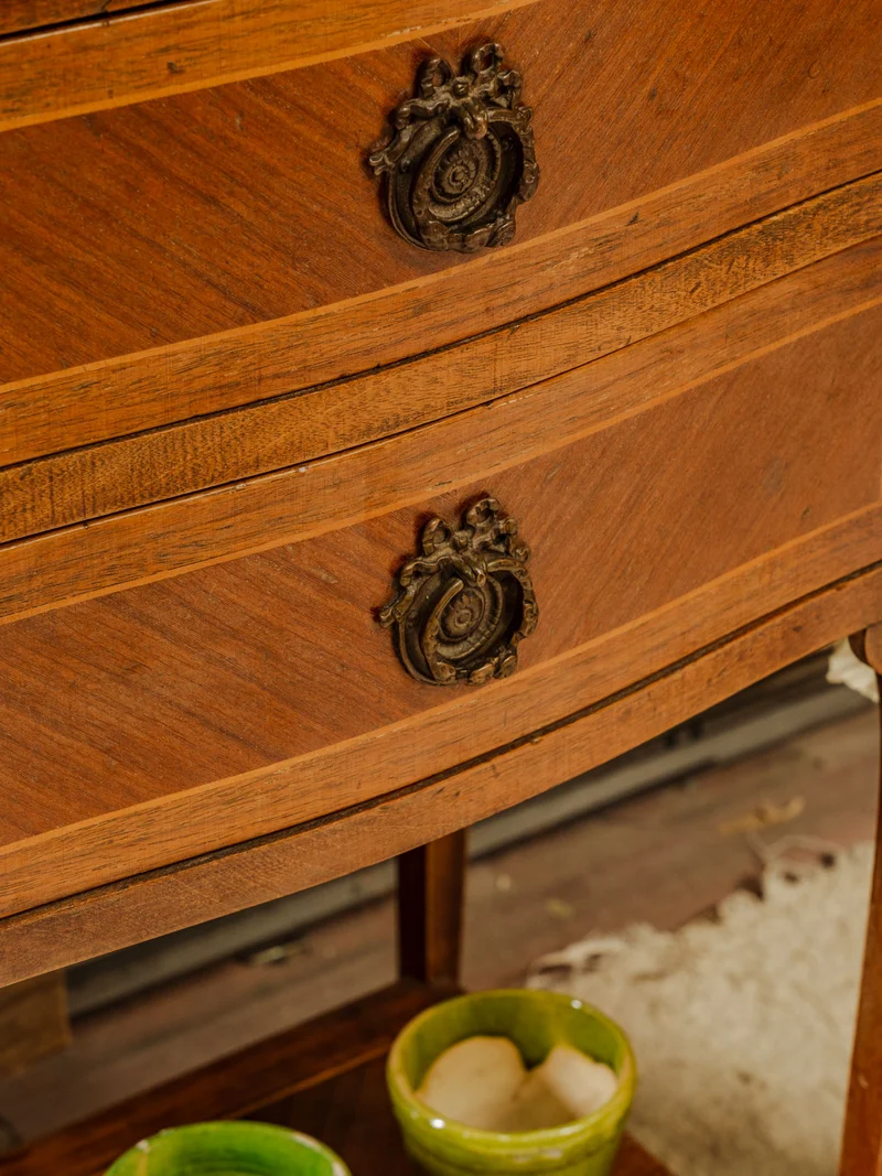 Odile, la table de chevet en bois N°1529