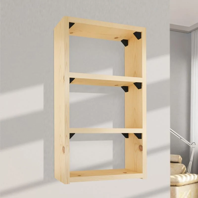 Équerre d'angle plastique - Noir 100 pièces