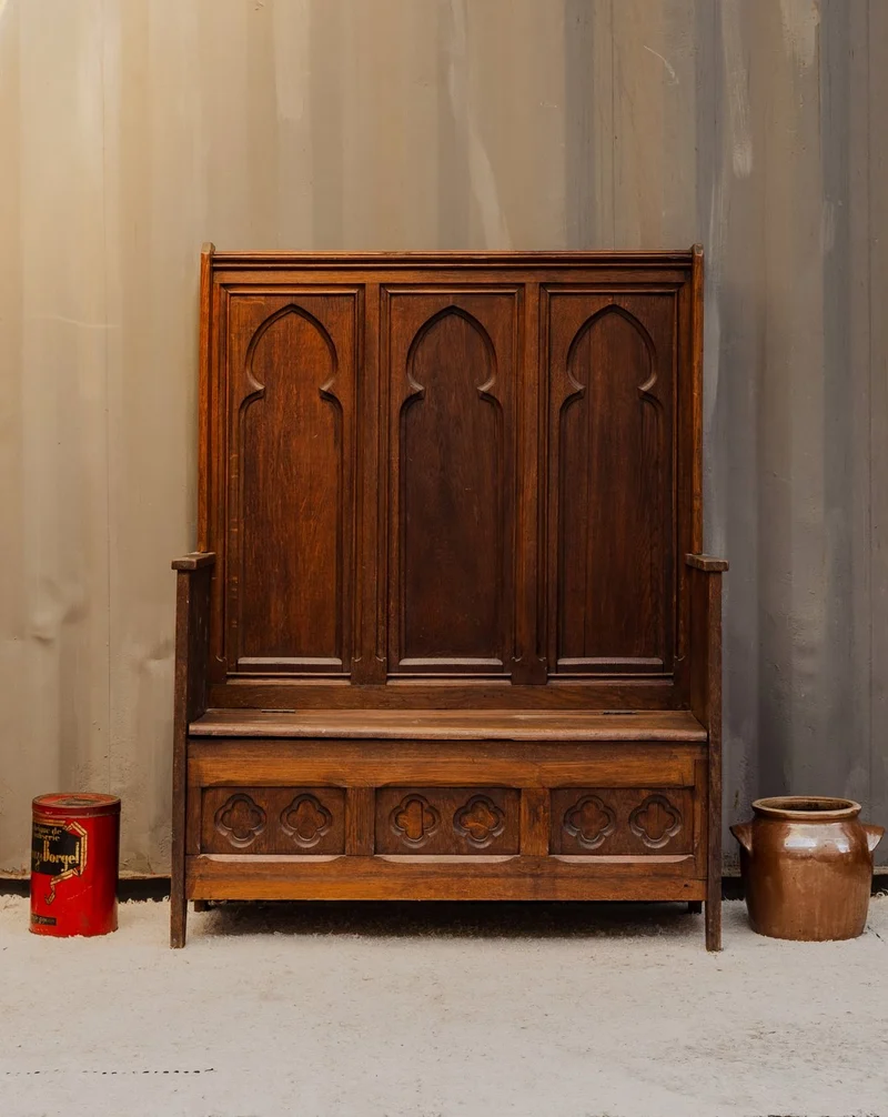 Antoine, le banc d'église en bois N°497