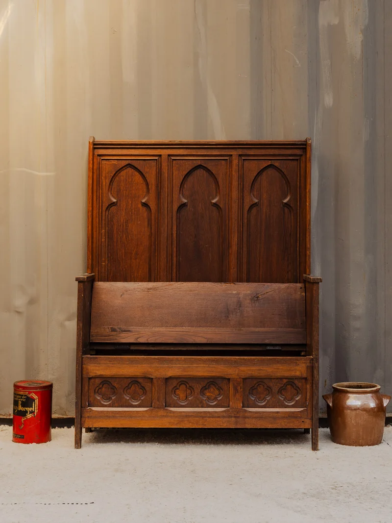 Antoine, le banc d'église en bois N°497