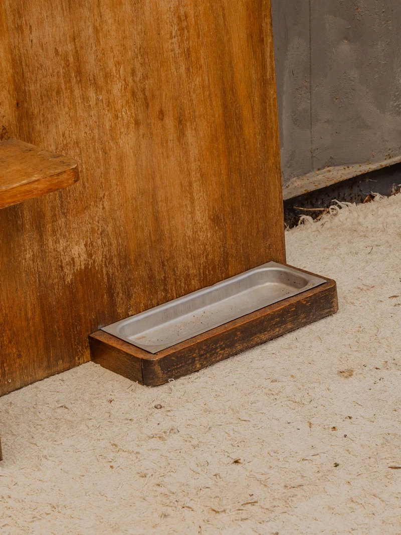 Max, le vestiaire en bois et chromé N°440