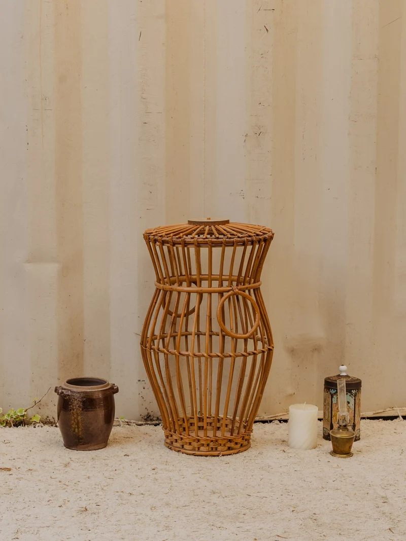Ambroise, le panier en rotin N°958