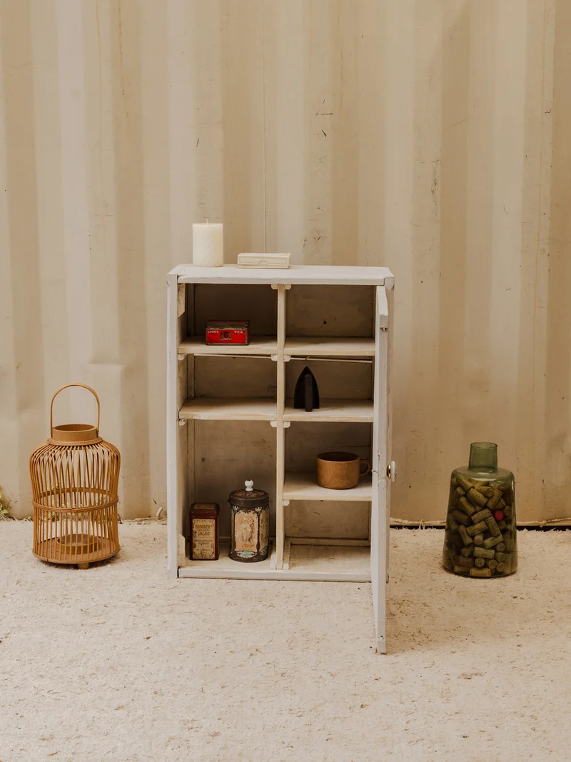 Gaëlle, l'armoire à pharmacie en bois blanc N°1511