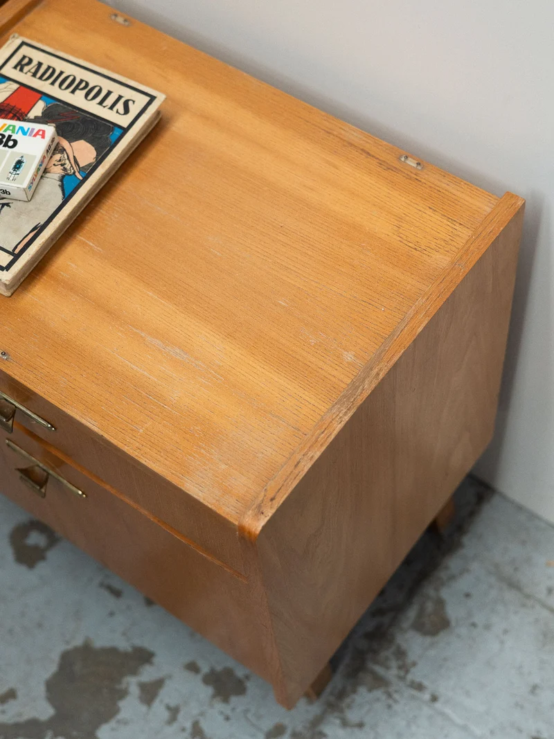 Maïa, la paire de tables de chevet en bois N°1554