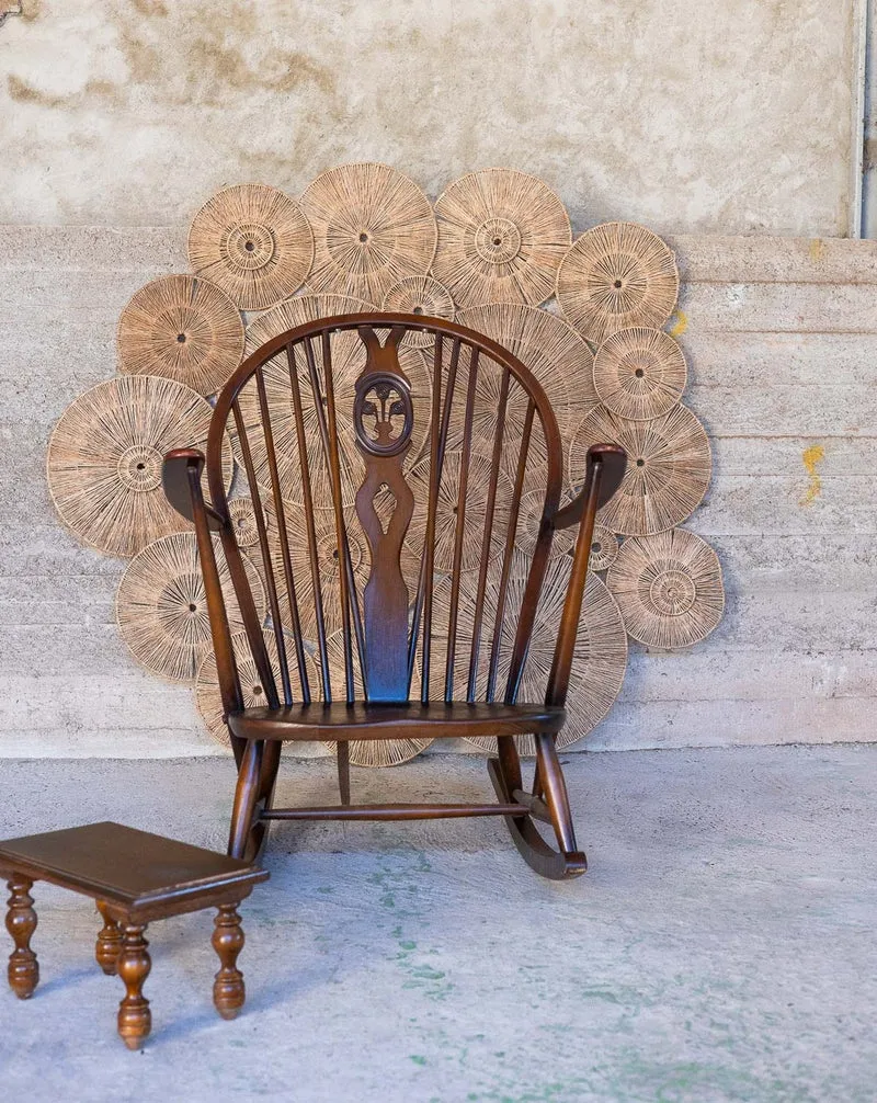 Alibert, le rocking-chair anglais en hêtre N°101