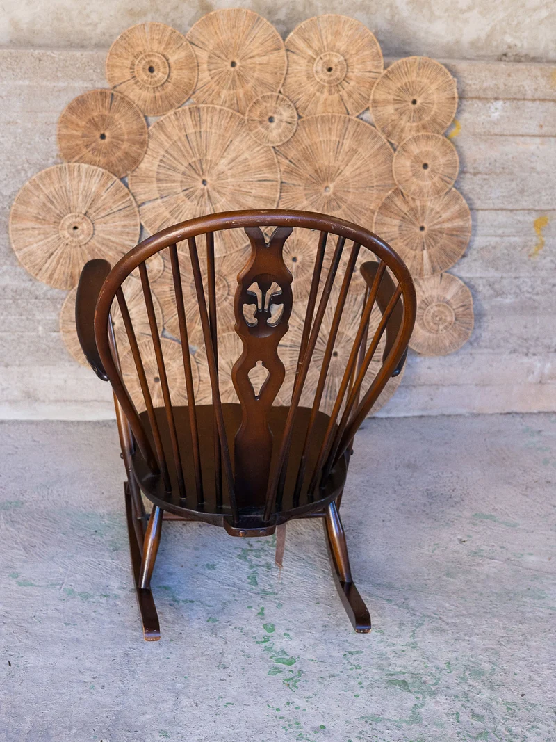 Alibert, le rocking-chair anglais en hêtre N°101