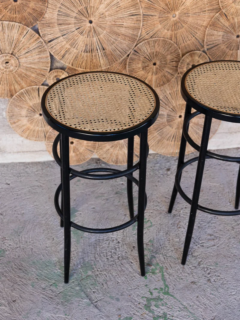 Gaston, la paire de tabourets de bar N°210