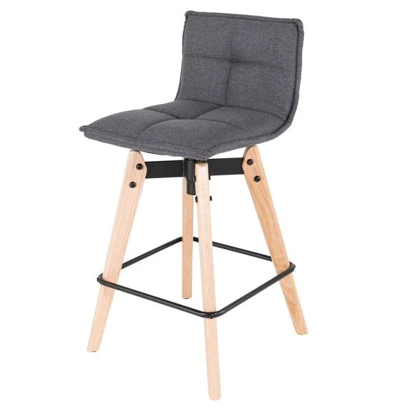 Chaise snack grise