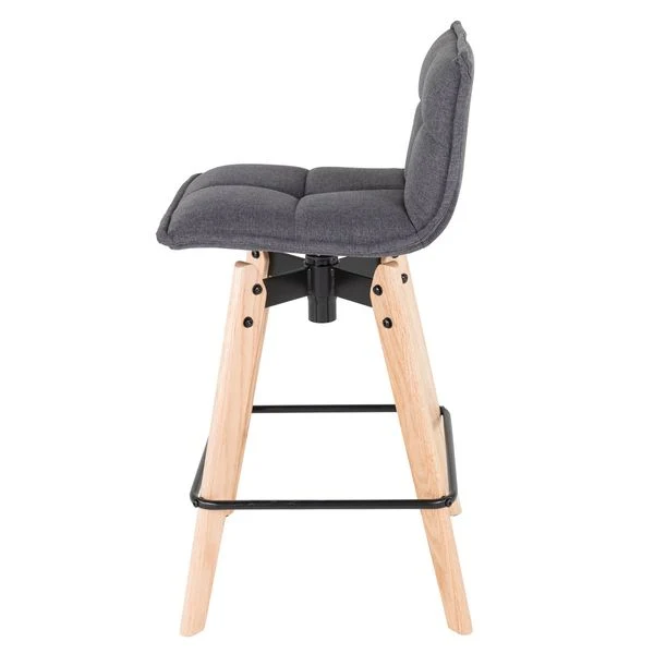 Chaise snack grise