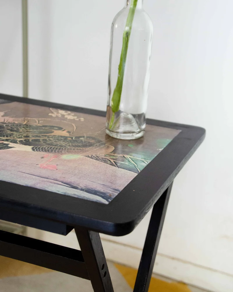 Hanna, la table d'appoint pliante en bois N°1533