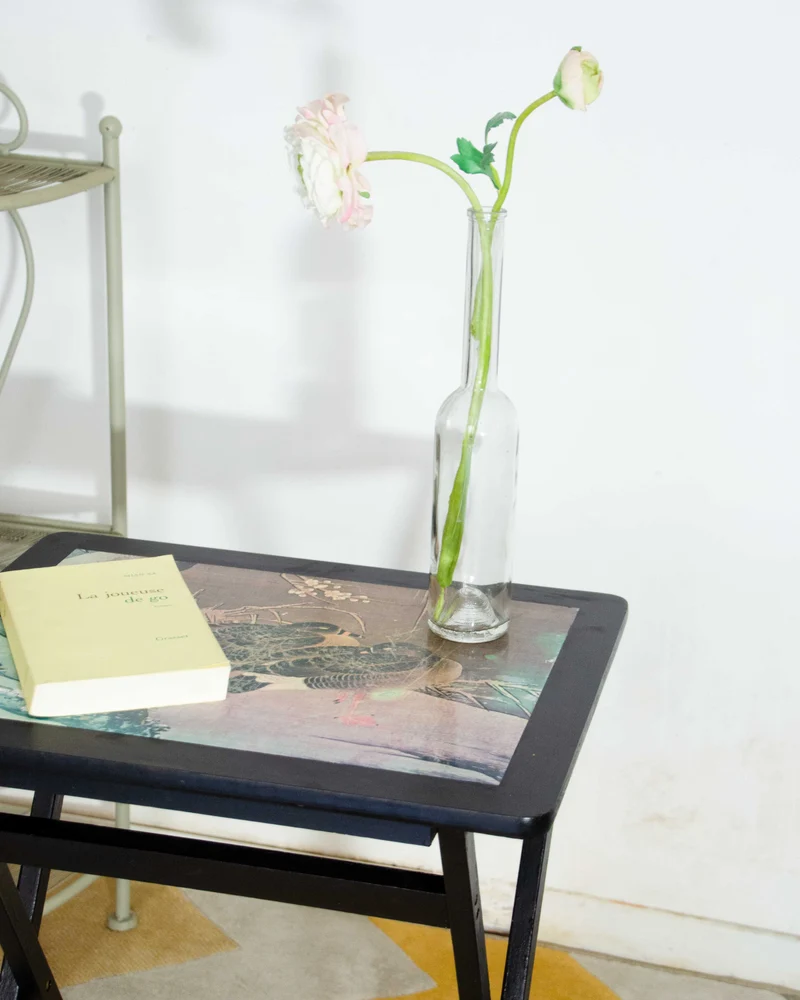 Hanna, la table d'appoint pliante en bois N°1533
