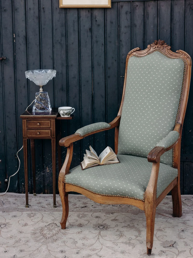 Ernest, le fauteuil Voltaire confortable N°1558