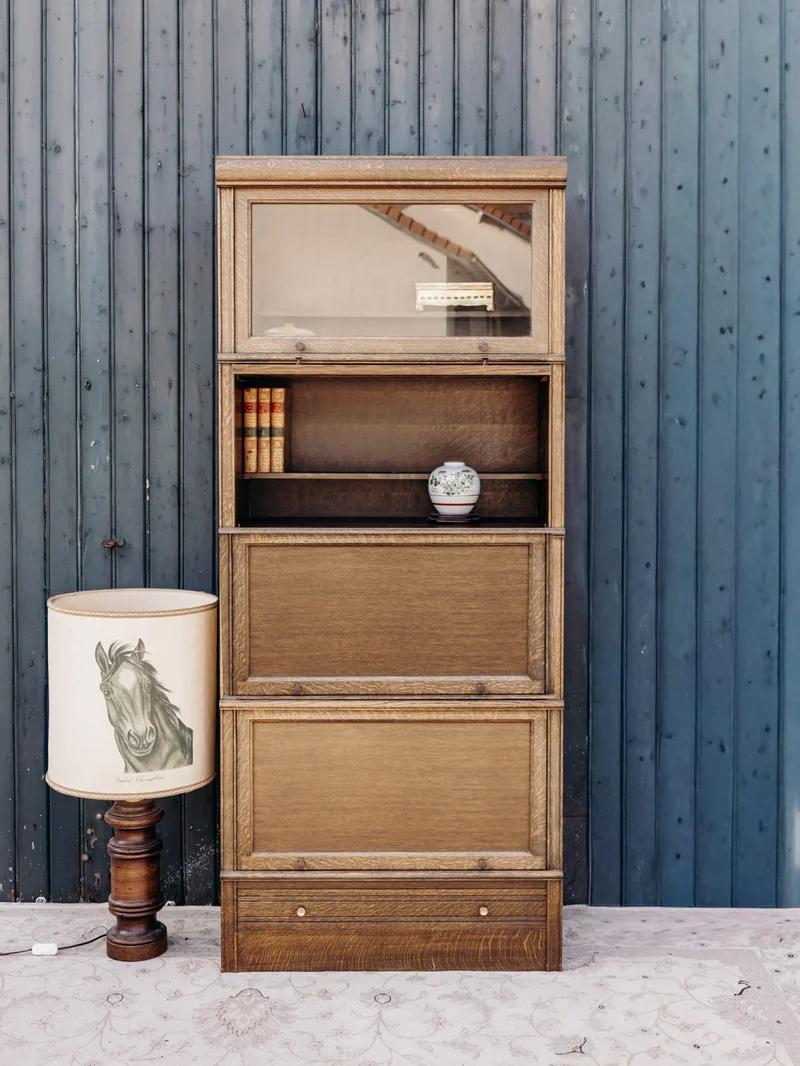 Victoria, la vitrine modulable en bois brut N°1318