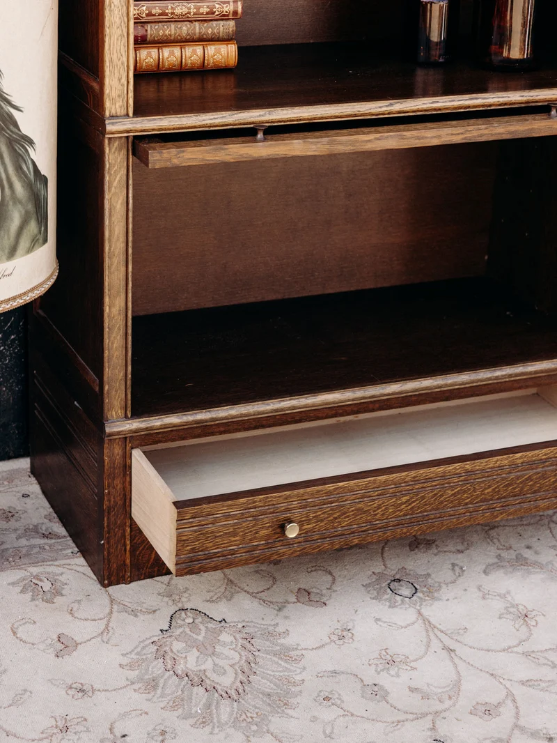 Victoria, la vitrine modulable en bois brut N°1318