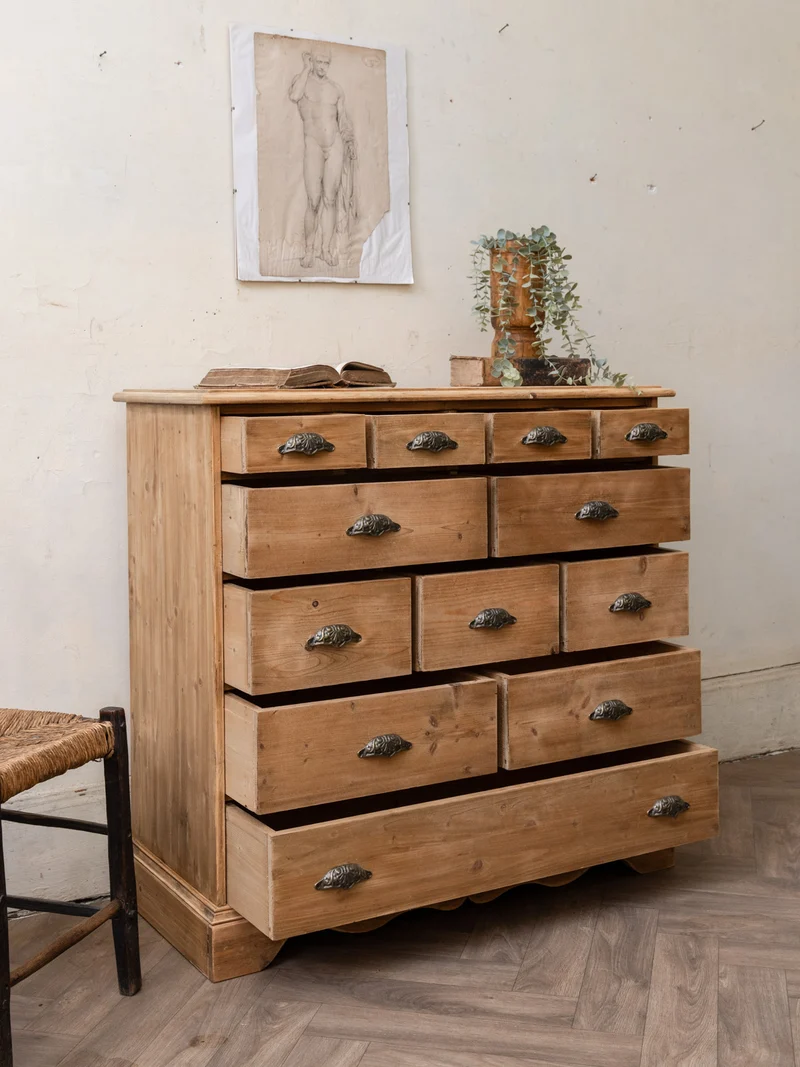 Garance, la commode en bois à 12 tiroirs N°728