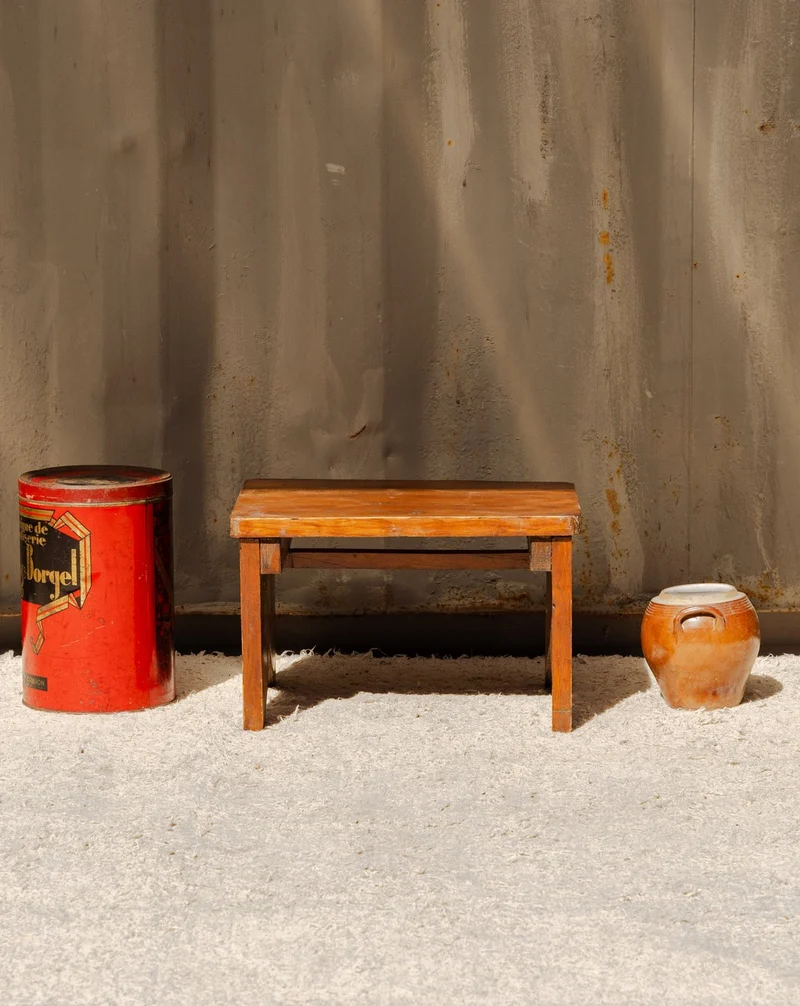 Regis, le tabouret en bois N°1512