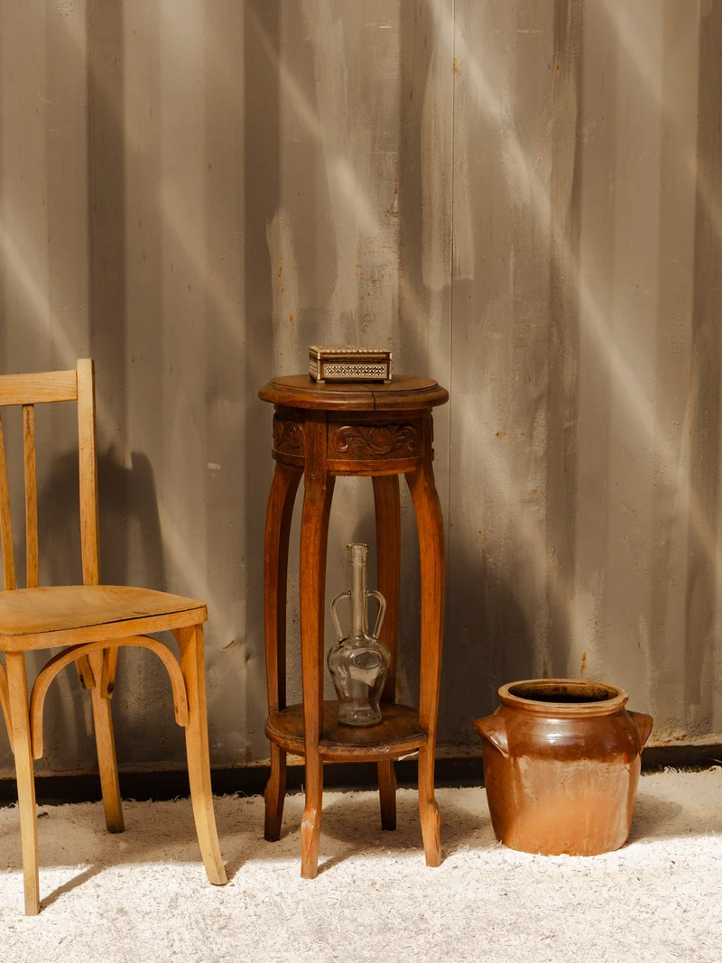 Francine, la sellette en bois N°1496