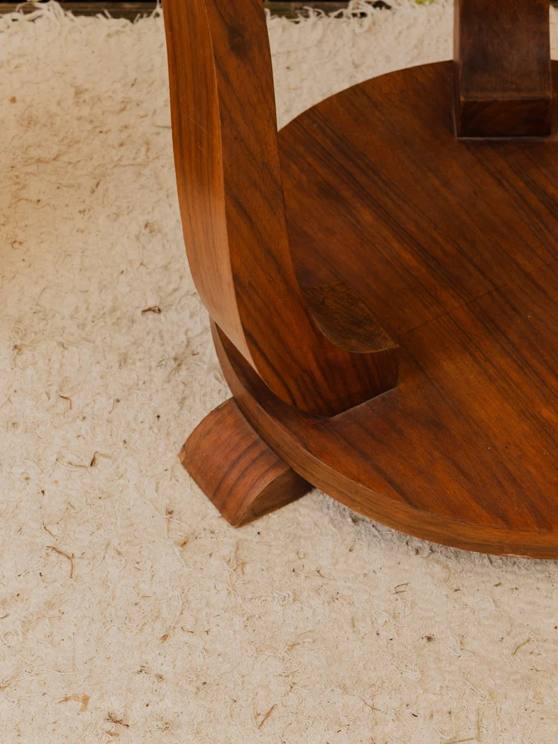 Francine, la table d'appoint en bois N°1506