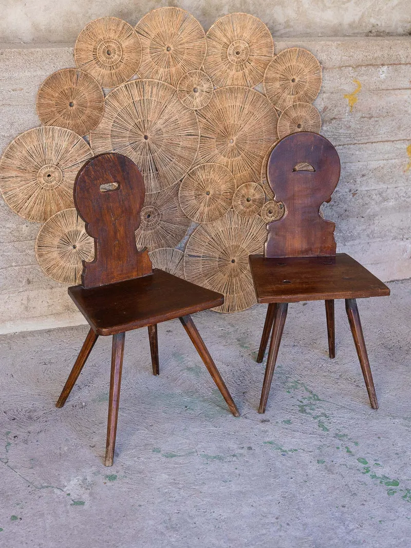 Claude, la paire de chaises alsaciennes N°1573