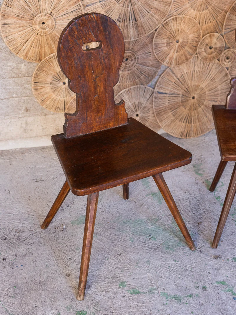 Claude, la paire de chaises alsaciennes N°1573