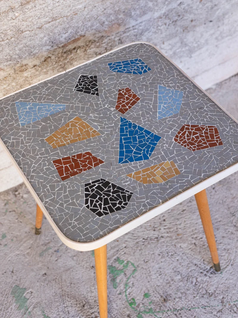 Donna, la table basse effet mosaïque N°1530