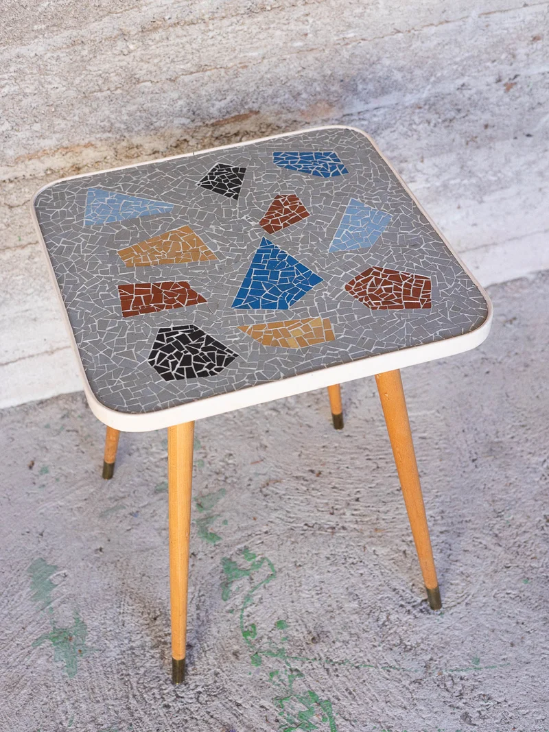 Donna, la table basse effet mosaïque N°1530