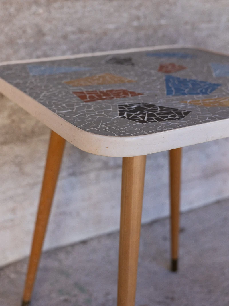 Donna, la table basse effet mosaïque N°1530