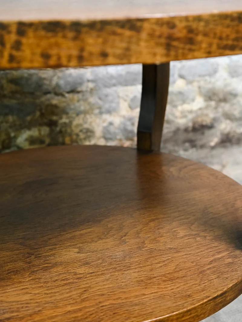 Francine, la table d'appoint ronde en bois N°1469