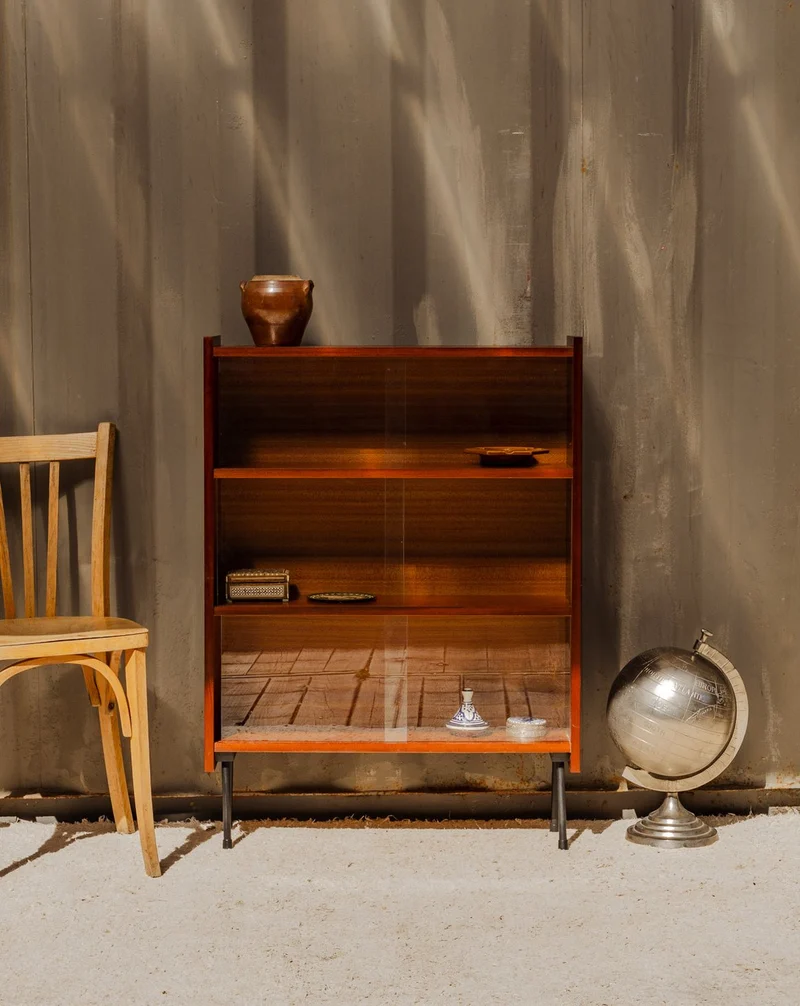 Victoria, la vitrine en bois N°1317
